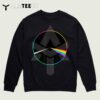 70s Music Retro Lyrics Classic Vinyl Prism Dark Side Moon T shirt3