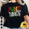 Black Freedom Juneteenth 1865 Black Pride Women Men Kids T Shirt2