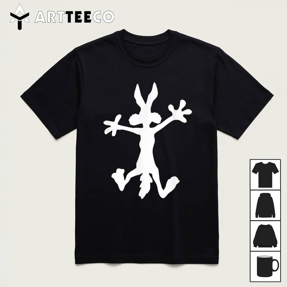 Cartoon Coyote Funny T Shirt1