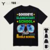 Goodbye Elementary School On My Way To Middle School Boys T Shirt1