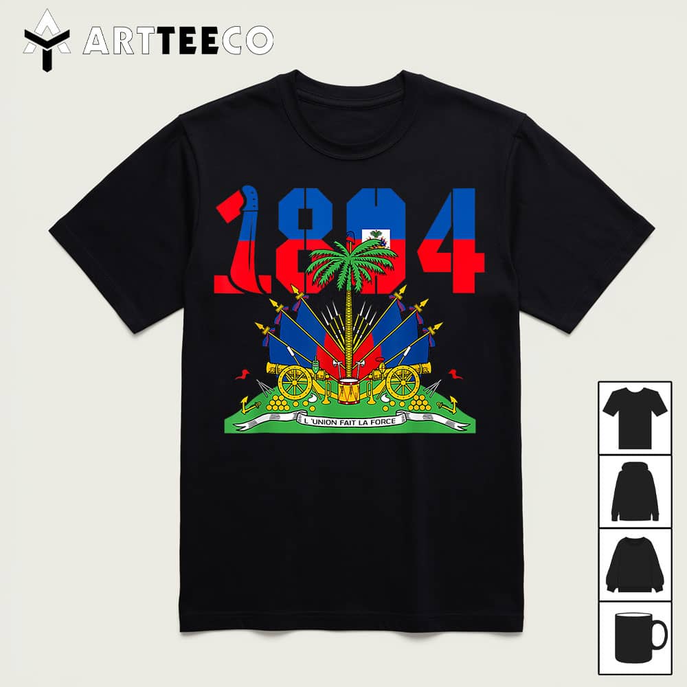 Haitian Revolution 1804 Haiti Haitian Flag Day Independence T Shirt1