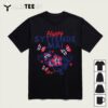 Happy Syttende Mai 17 May Norway Rosemaling Butterflies Flag T Shirt1