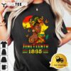 Juneteenth 1865 Celebrate Freedom Celebrating Black Women T Shirt 13