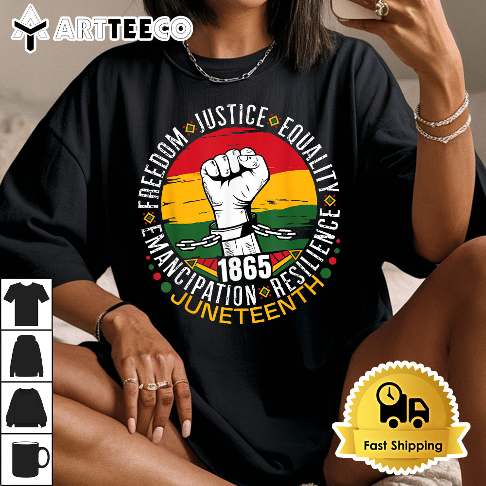 Juneteenth African American Black History 1865 Juneteenth T Shirt1