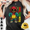 Juneteenth Black Mens Hip Hop Teddy Bear African American T Shirt3