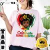 Juneteenth Celebrate girls kids African American black 1865 T Shirt2