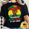 Juneteenth Celebrating Black Freedom 1865 African American T Shirt 12