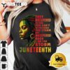 Juneteenth Shirts Afro American Black Women Black History T Shirt3