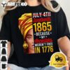 Juneteenth Tshirt Women Juneteenth Shirts African American T Shirt2