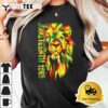 Juneteenth men women African American black lion 1865 king T Shirt3