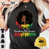 Juneteenth shirt women African American black Women 1865 T Shirt3