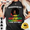 Juneteenth shirt women African Black American Feedom 1865 T Shirt3