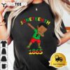 Kids Dabbing Black King Juneteenth Melanin Brown Skin Boys Dab T Shirt3