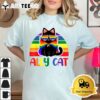 LGBT Ally Cat Be Kind Gay Rainbow Funny LGBTQ Flag Gay Pride T Shirt3