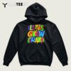 Lets A Glow Crazy Retro Colorful Quote Group Team Tie Dye T Shirt2