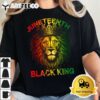 Lion Juneteenth Black King Melanin Father Dad Men Son Boys T Shirt2