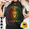 Lion Juneteenth Black King Melanin Father Dad Men Son Boys T Shirt3