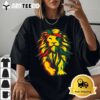 Lion Juneteenth Cool Black History African American Flag T Shirt1