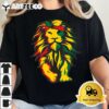 Lion Juneteenth Cool Black History African American Flag T Shirt2