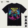 Monster Truck Birthday Party Retro Monster Trucks T Shirt1