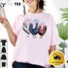 Patriotic USA Chicken USA Hen 4th Of July For Men Women Kids T Shirt2