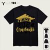 Proud Aunt of a Class of 2024 Graduate Senior Graduation T Shirt1