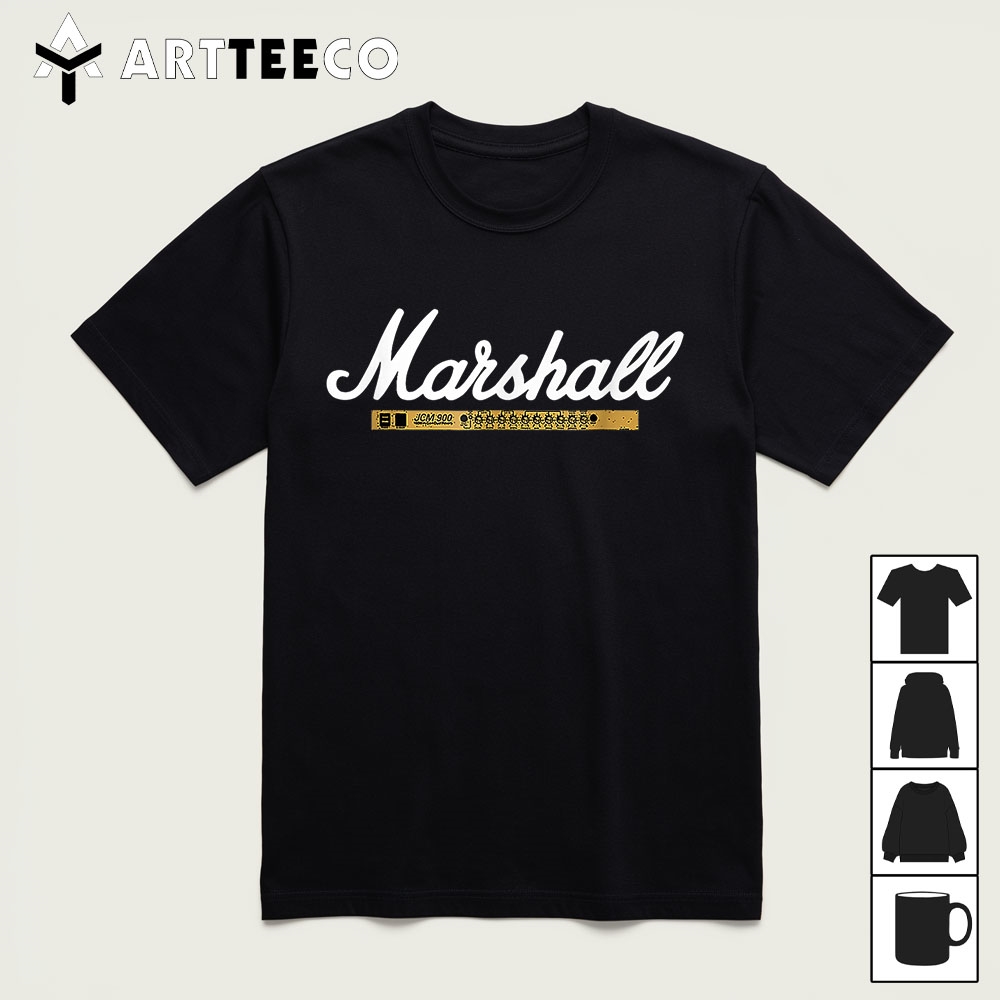 Retro Guitar Amp Design for Musicians Marshall Fans T Shirt1