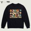 Schools Out Forever Retirement 2024 Retired Teacher T Shirt3