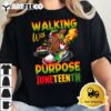 Youth Shoes Steppin Into Juneteenth Walking With Purpose T Shirt2