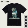 funny fat cat art fat kitten T Shirt1