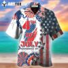 America Independence Day Vintage Happy Day Hawaiian Shirt