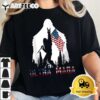 Bigfoot Ultra Maga USA Flag for Sasquatch Trump Lover 2024 T Shirt2