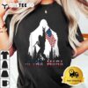 Bigfoot Ultra Maga USA Flag for Sasquatch Trump Lover 2024 T Shirt3