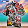 Car Racing Independence Day America Hawaiian Shirt