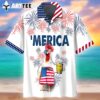 Chicken Hawaiian Shirt Independence Day Is Coming