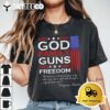 FAMILY GOD GUNS AND FREEDOM CHRISTIAN MAGA 2020 TRUMP T Shirt1