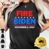 Fire Biden Elect Trump President 2024 Republican Patriot T Shirt3