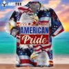 Happy Independence Day American Pride Bald Eagles All Printed 3d Hawaiian Shirt