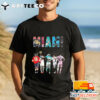 Miami Sport Team Player Signatures 2024 T Shirt 2