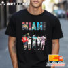 Miami Sport Team Player Signatures 2024 T Shirt 3