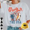 Retro Independence Day Party In The USA 4th Of July Hotdog T Shirt1