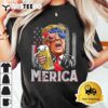 Trump MERICA Make 4th of July Great Again Men Drinking Beer T Shirt3