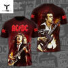 Ac Dc Angus Young Signature 3d T shirt