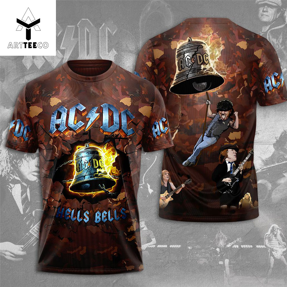 Ac Dc Hells Bells 3d T shirt