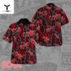 Ac Dc Music Band Tropical Red Hawaiian Shirt