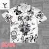 Ac Dc Signature Tropical Hawaiian Shirt For Fan Music Band