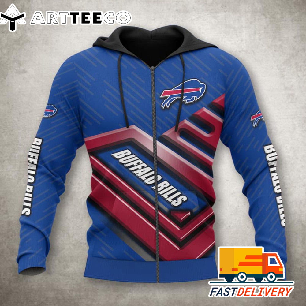 Buffalo Bills Style Warrior 3D Shirt Unique gifts For Fans All Over Print