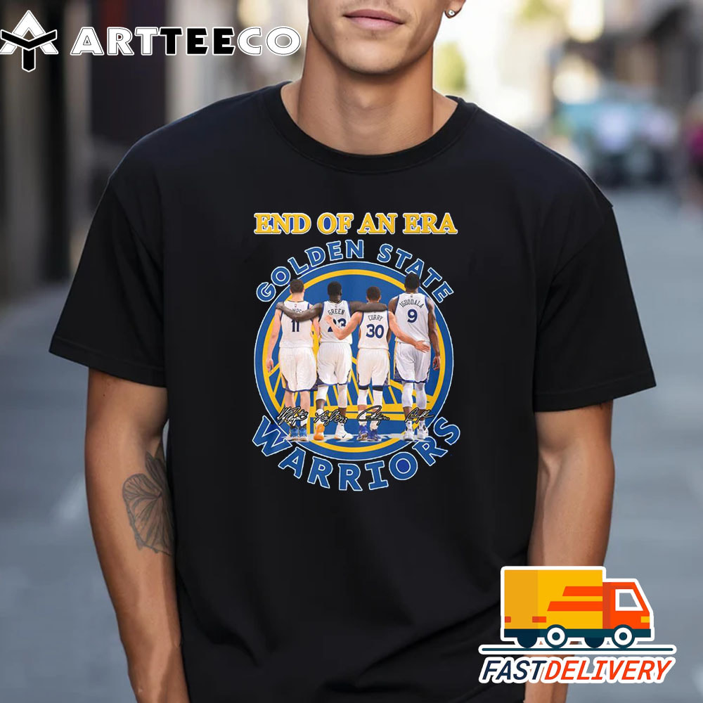 End Of An Era Golden State Warriors T Shirt 1