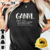 Ganni Shirts For Women Mothers Day Idea Cute Grandma Ganni T shirt Unisex Vintage T Shirt Trending 3