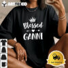 Ganni Tshirts For Women Grandma Mothers Day Blessed Ganni T shirt Unisex Vintage T Shirt Trending 1